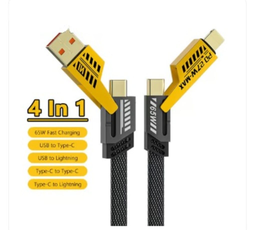 CABLE DE CARGA 4 EN 1