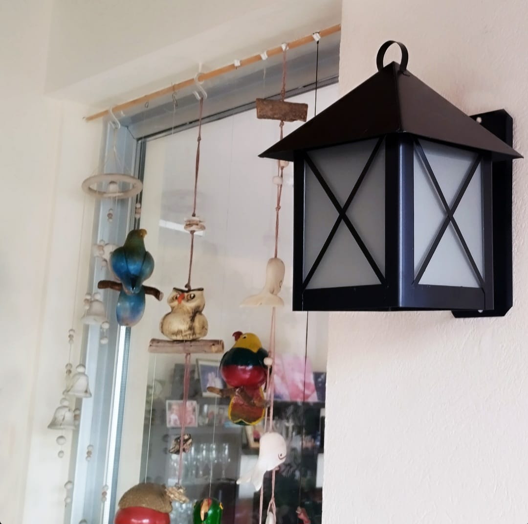 FAROL EXTERIOR CUATRO CARAS