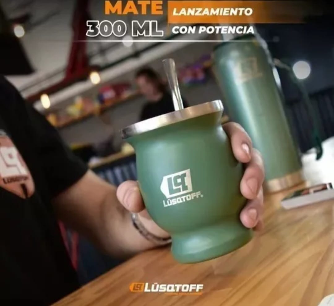 MATE LUSQTOFF – VERDE + BOMBILLA