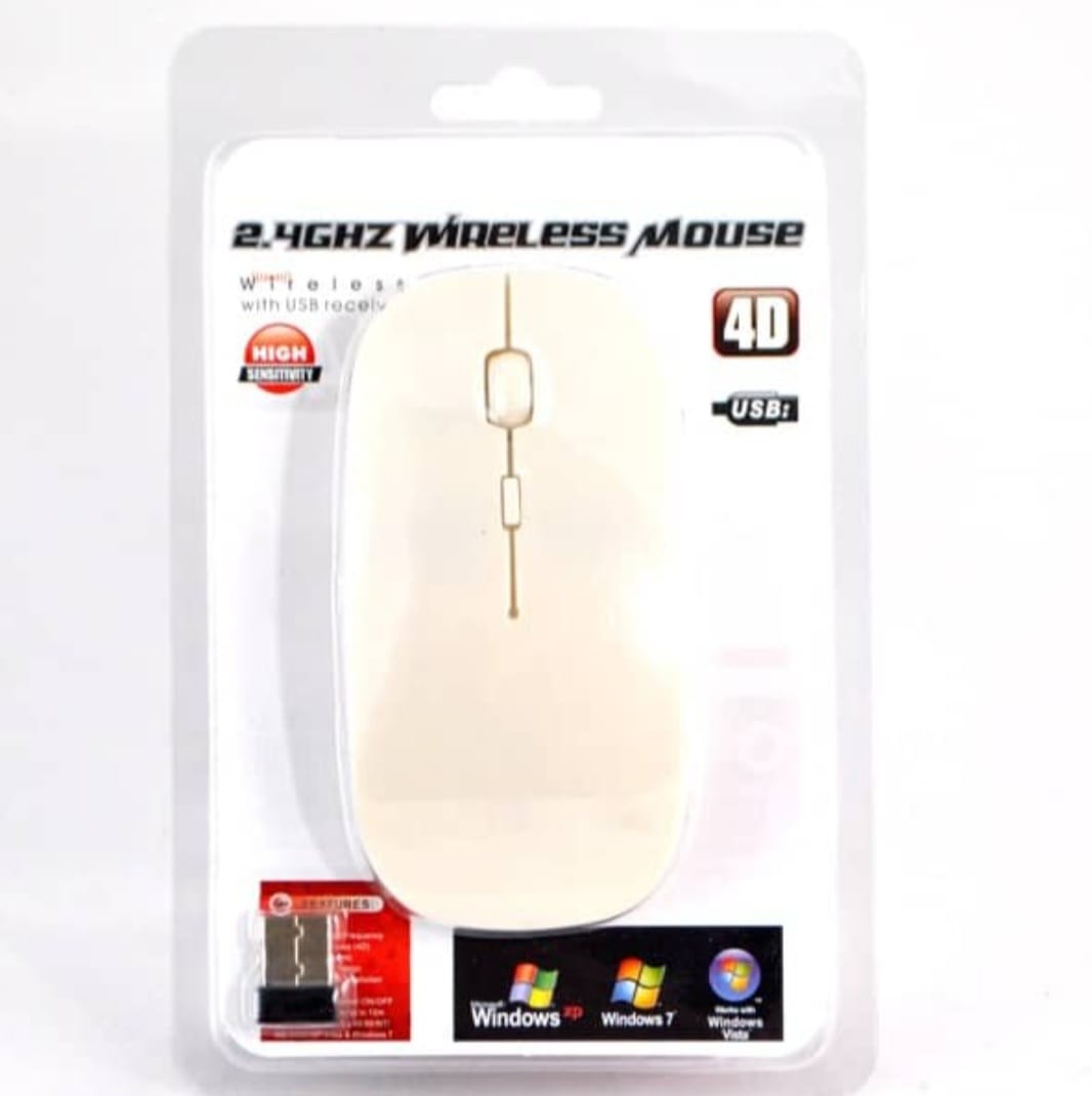MOUSE INALAMBRICO 2.4GHZ – 10 MTS
