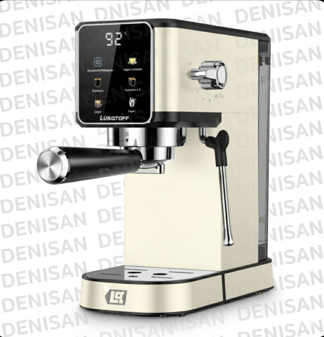 CAFETERA EXPRESSO LÜSQTOFF CREAM c/adaptador de cápsulas