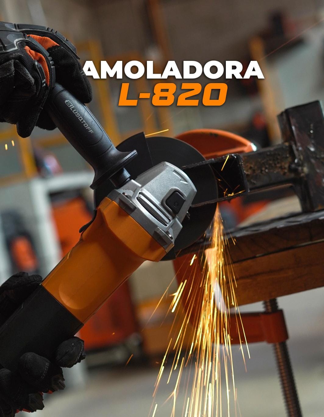 AMOLADORA ANGULAR LÜSQTOFF 720 W