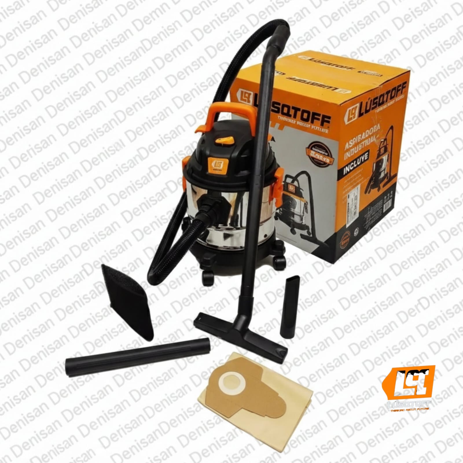 ASPIRADORA 15 LTS LÜSQTOFF – TANQUE AC. INOX
