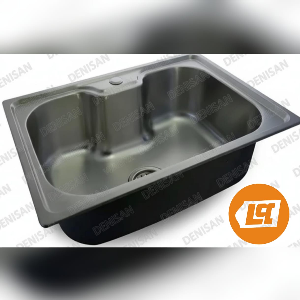 BACHA SIMPLE DE COCINA ACERO INOXIDABLE LUSQTOFF